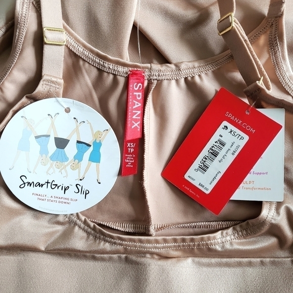 New SPANX SmartGrip Open-Bust Full Foundation Slip NWT XS - Picture 13 of 17